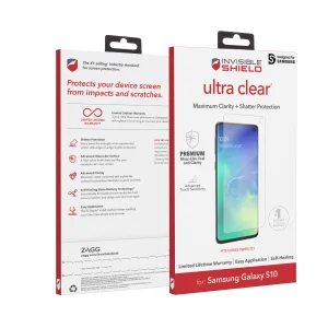 ZAGG InvisibleShield UltraClear Samsung Galaxy S10 - obrázek 3