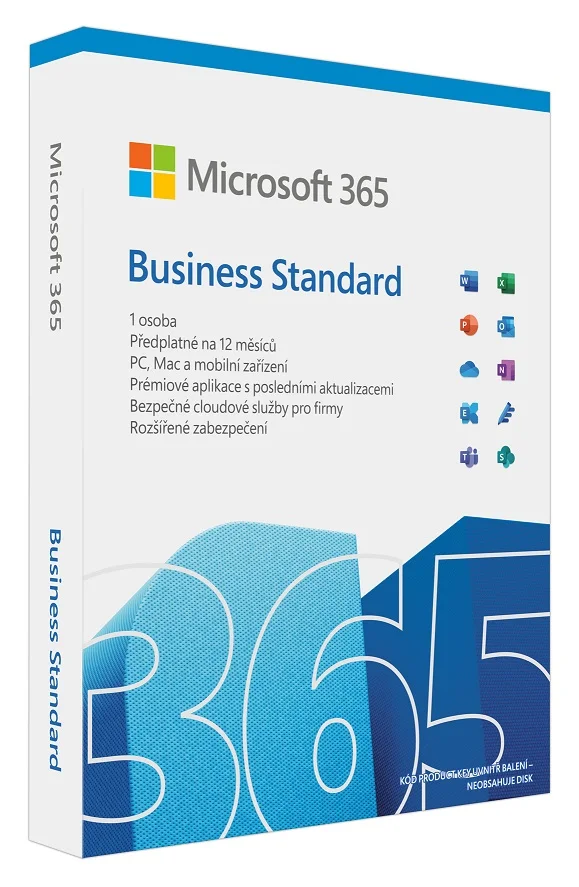 Microsoft 365 Business Standard P8 Mac/Win SK