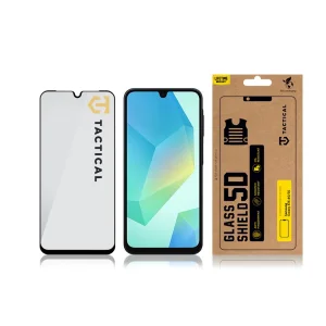 Tactical Glass Shield 5D sklo pro Samsung Galaxy A16 4G/5G / A26 5G Black - obrázek 3