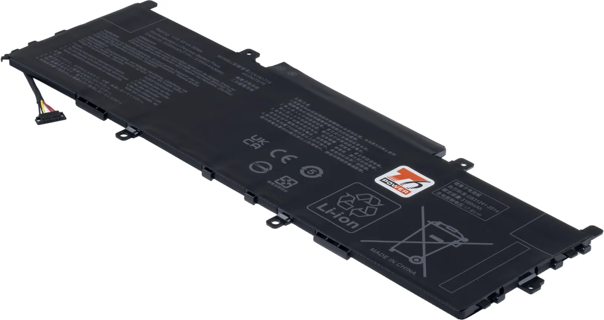 Baterie T6 Power Asus ZenBook UX331UA, UX331UN, UX331FA, UX331FN, 3255mAh, 50Wh, 4cell, Li-pol
