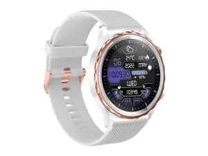 CARNEO Queen HR+ 44mm Rose Gold Sport Band White - obrázek 4