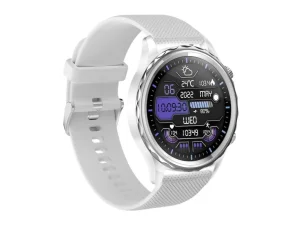 CARNEO Queen HR+ chytré hodinky 44mm stříbrné - obrázek 2