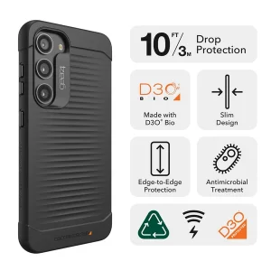 ZAGG GEAR4 Havana D3O kryt Samsung Galaxy S23 černý - obrázek 3