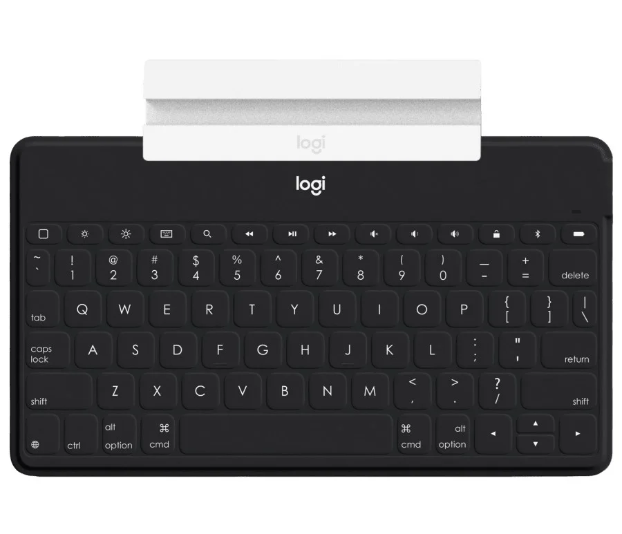 Logitech KEYS TO GO/Bezdrátová Bluetooth/UK layout/Černá