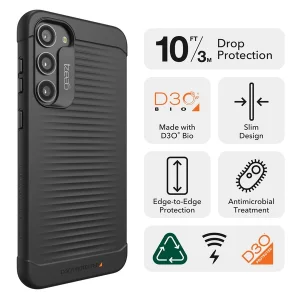 ZAGG GEAR4 Havana D3O kryt Samsung Galaxy S23+ černý - obrázek 2