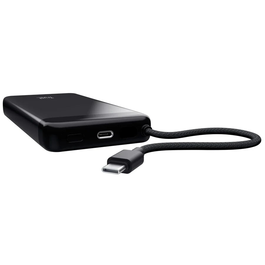 TRUST FIERA 20.000 POWERBANK FIXED CABLE