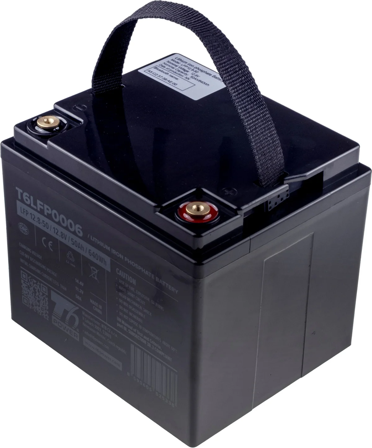 Baterie T6 Power LiFePO4, 12.8V, 50Ah, 640Wh, Bluetooth, T14