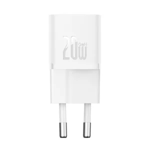 Baseus Rychlonabíječka do sítě GaN5 Mini 20W EU bílá - obrázek 5