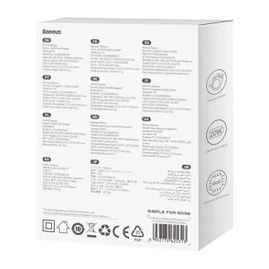 Baseus Rychlonabíječka do sítě GaN5 Mini 20W EU černá - obrázek 6