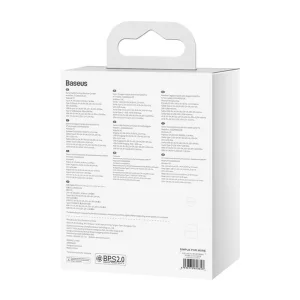 Baseus Nabíječka do sítě GaN5 Pro Ultra Slim USB-C/USB-A 65 W šedá - obrázek 9