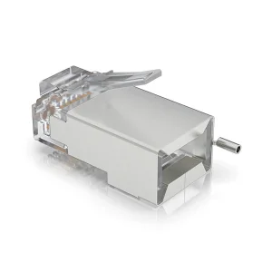Ubiquiti UISP-Connector-SHD - STP RJ45 konektor, Cat5, 8p8c, drát, pozlacený, AWG24 (100ks) - obrázek 2