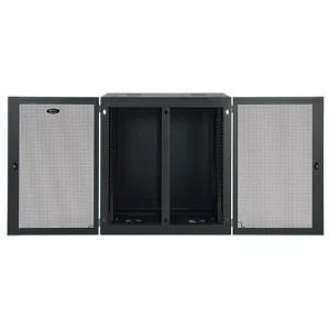 Skříň SmartRack 18U, Š=920mm, Hl=630mm, hloubka pro servery, pro vysoké zatížení, montáž na stěnu - obrázek 2