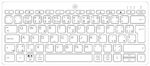 HP 350/Bezdrátová Bluetooth/CZ-SK layout/Černá - obrázek 2