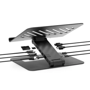 PORT CONNECT dokovací stanice USB-C, 3x4K, černá - obrázek 3