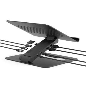 PORT CONNECT dokovací stanice USB-C, 3x4K, černá - obrázek 8