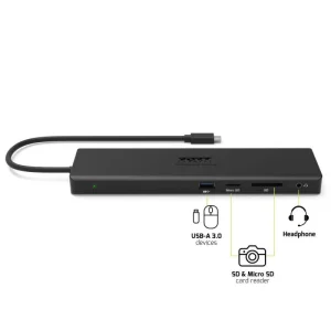 PORT CONNECT dokovací stanice 11v1 USB-C 100W - obrázek 7
