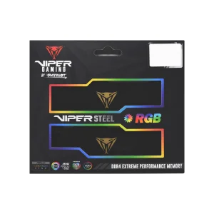 Patriot Viper Steel/DDR4/32GB/3200MHz/CL16/2x16GB/RGB/Black - obrázek 2