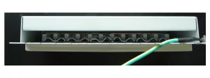 Patch panel Box 8-port Cat5E STP na zed´ - obrázek 4