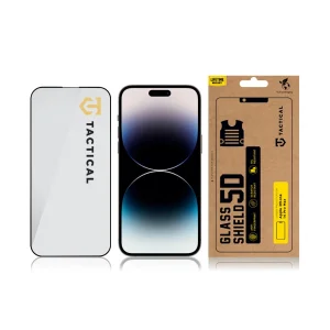 Tactical Glass 5D Apple iPhone 14 Pro Black - obrázek 3