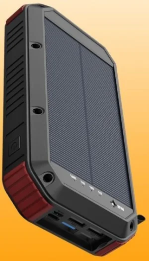 Wodasport - X30 - Solární powerbanka Wodasport® SolarDozer X30, Outdoor Adventure™ 30100 mAh 7v1 - obrázek 2