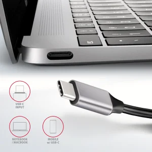 AXAGON HMC-HCR3A USB 3.2 hub, 3x USB-A, HDMI 4K, SD/microSD - obrázek 7