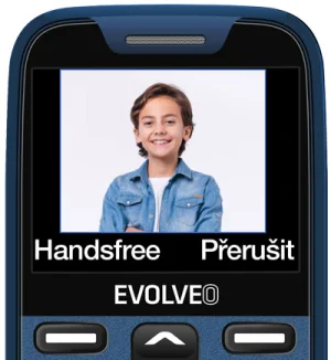 EVOLVEO EasyPhone XR, mobilní telefon pro seniory s nabíjecím stojánkem, modrá - obrázek 10
