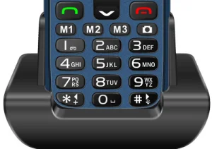 EVOLVEO EasyPhone XR, mobilní telefon pro seniory s nabíjecím stojánkem, modrá - obrázek 11