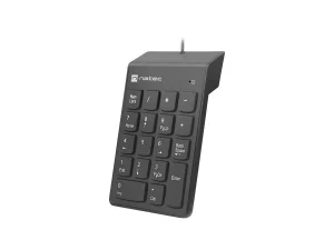 Numerická klávesnice Natec GOBY 2/Drátová USB/Černá - obrázek 4
