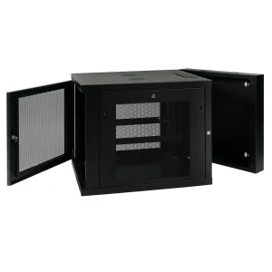 Skříň SmartRack 12U, Š=600mm, Hl=850mm, hloubka pro servery, montáž na stěnu - obrázek 2