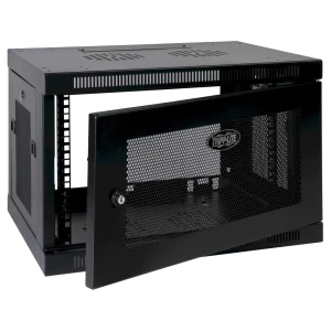 Skříň SmartRack 9U, Š=600mm, Hl=450mm, hloubka pro přepínače, montáž na stěnu - obrázek 2