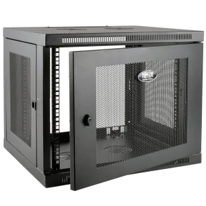 Skříň SmartRack 9U, Mini Rack, Š=600mm, Hl=550mm, hloubka pro přepínače, montáž na stěnu - obrázek 3