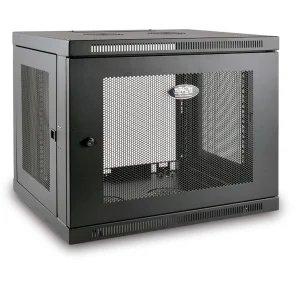 Skříň SmartRack 9U, Mini Rack, Š=600mm, Hl=550mm, hloubka pro přepínače, montáž na stěnu