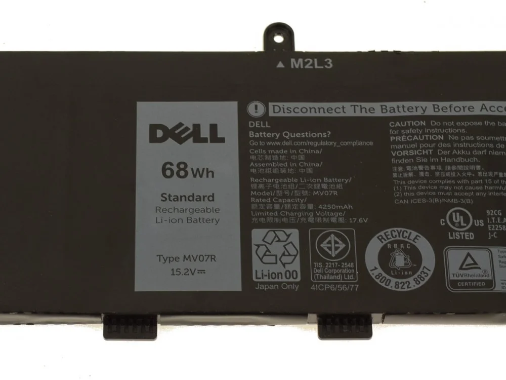 Baterie Dell G3 3500/5500/SE 5505 68Wh Li-Ion 4-cell