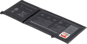 Baterie T6 Power pro Dell Latitude 3320, 3420, Inspiron 3515, Vostro 3515, 3640mAh, 41Wh, 3cell - obrázek 2