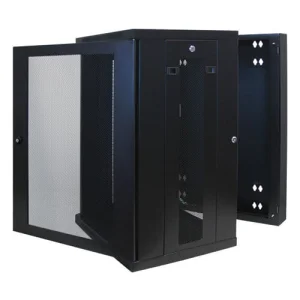 Skříň SmartRack 18U, Š=600mm, Hl=550mm, hloubka pro přepínače, montáž na stěnu - obrázek 2