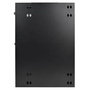 Skříň SmartRack 18U, Š=600mm, Hl=550mm, hloubka pro přepínače, prosklené dveře, montáž na stěnu - obrázek 2