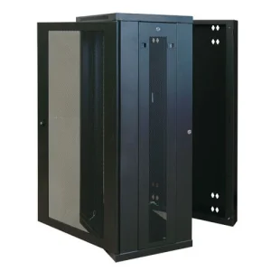 Skříň SmartRack 26U, Š=600mm, Hl=550mm, hloubka pro přepínače, montáž na stěnu - obrázek 2
