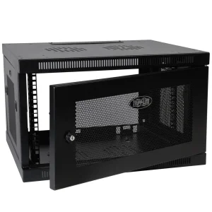 Skříň SmartRack 6U, Mini Rack, Š=600mm, Hl=550mm, hloubka pro přepínače, montáž na stěnu - obrázek 2