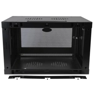 Skříň SmartRack 6U, Mini Rack, Š=600mm, Hl=550mm, hloubka pro přepínače, montáž na stěnu - obrázek 3