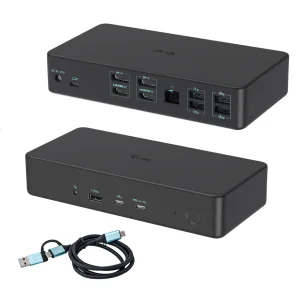 i-tec Dokovací stanice Dual 4K USB 3.0/USB-C/Thunderbolt 3