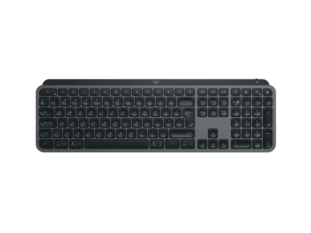Logitech MX KEYS S/Bezdrátová USB + Bluetooth/CZ-SK layout/Grafitová