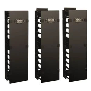 Kabelový manažer vertikální SmartRack 6 (15.24cm), kabelový kanál s výřezy pro kabely a krytem - obrázek 2