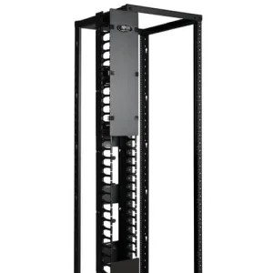 Kabelový manažer vertikální SmartRack 6 (15.24cm), kabelový kanál s výřezy pro kabely a krytem - obrázek 5