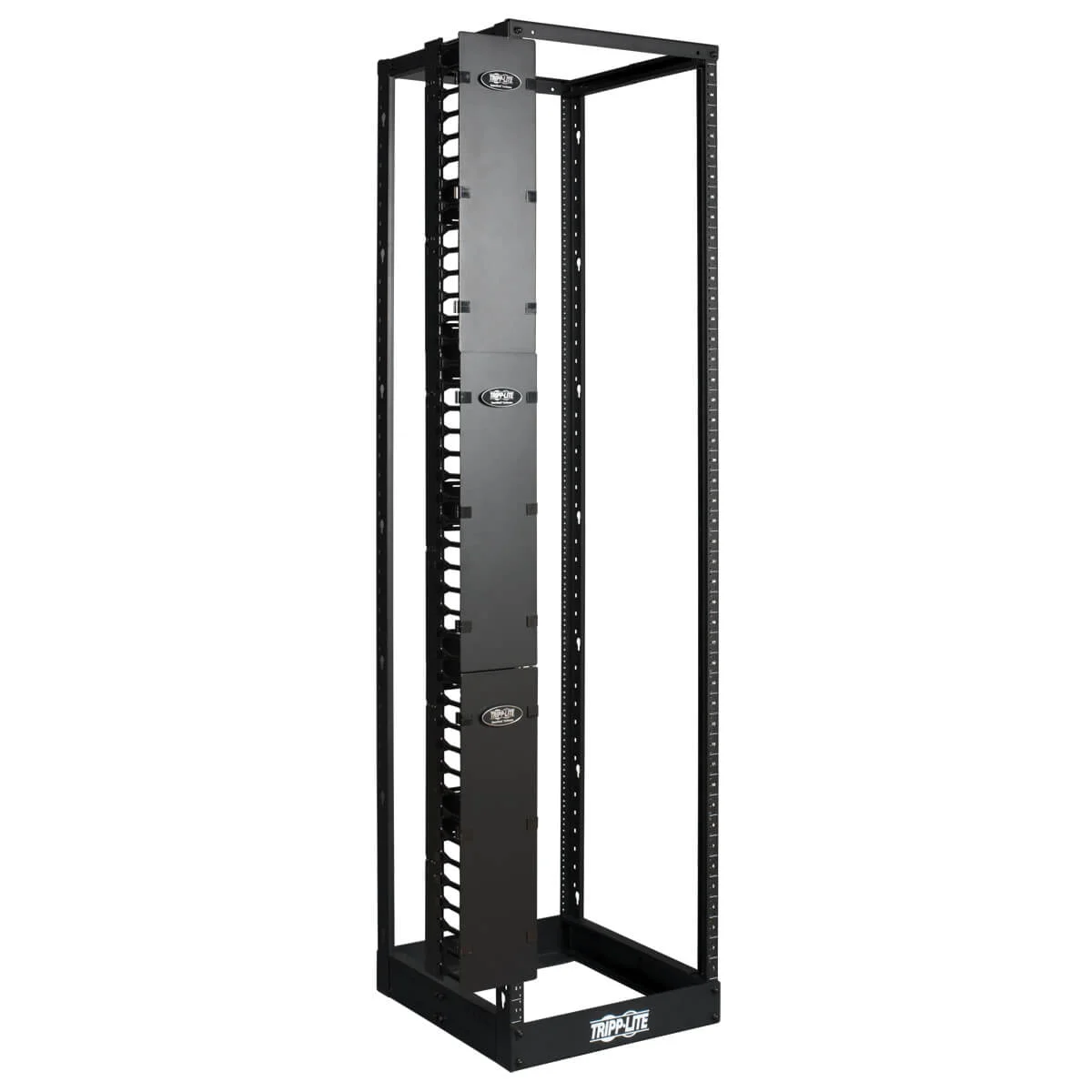 Kabelový manažer vertikální SmartRack 6 (15.24cm), kabelový kanál s výřezy pro kabely a krytem
