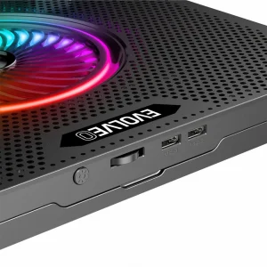 EVOLVEO Ania 16 chladicí podložka, 5 ventilátorů, RGB - obrázek 3