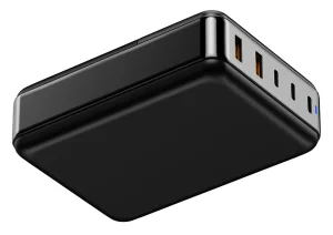 Viking USB GaN charger 200W PD PRO/síťový adaptér/Output:3xUSB-C,2xUSB-A/Rychlo nabíjení/ - obrázek 6