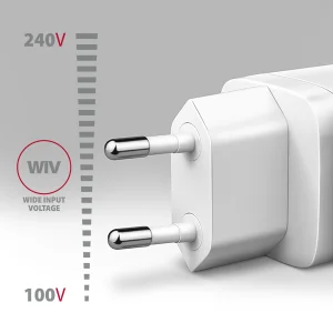AXAGON ACU-PD20W, nabíječka do sítě 20W, 1x port USB-C, PD3.0/PPS/QC4+/AFC/Apple, bílá - obrázek 7