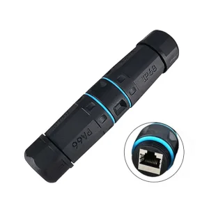 W-Star SPRJ45C6P68 - Průchodka RJ45 CAT6 STP stíněná IP68, spojka