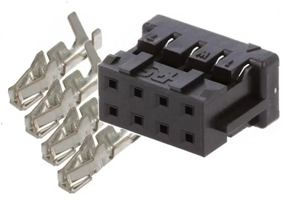 MEANWELL -  DF11-8DS-2C-SET - PCB plug for MeanWell PSU LAD-120/240/360