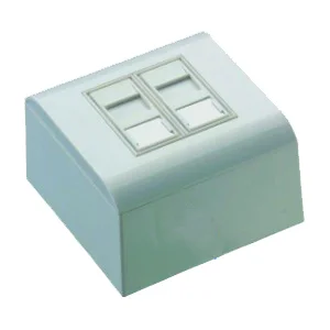 DATACOM UTP 2xRJ45 zásuvka Cat6 (pod i nad omítku) - obrázek 2